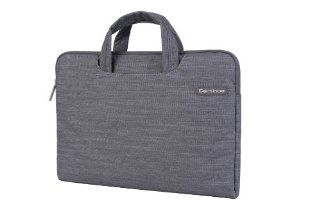 Cartinoe Vintage Jeans Denim Fabric Protective Bag Carrying Bag Case Bag Pouch Sleeve for 15"Apple Macbook Air / Macbook Pro / 15 inch Laptop Computer (15 Inch Color Grey) Computers & Accessories