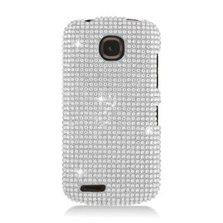 Eagle Cell PDPNR910F377 RingBling Brilliant Diamond Case for Pantech Marauder R910   Retail Packaging   Silver: Cell Phones & Accessories