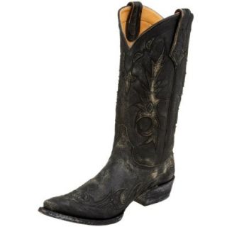 Old Gringo Men's M373 4 Derrotado Cowboy Boot,Black,8.5 M US: Shoes