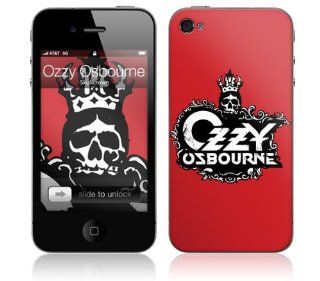 Zing Revolution MS OZZY10133 Ozzy Osbourne   Skullcrown Cell Phone Cover Skin for iPhone 4/4S: Cell Phones & Accessories