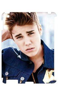 Super Star Justin Bieber Fashion Hard Back Cover Skin Case for Apple Ipad 2 Ipad 3 Ipad 4 ipjb1029: Cell Phones & Accessories