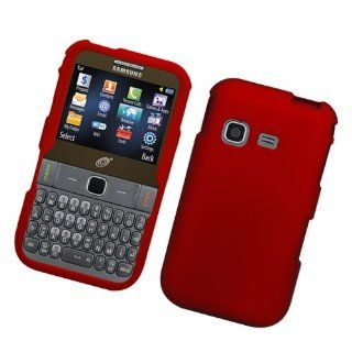 Red Hard Cover Case for Samsung SGH S390G: Cell Phones & Accessories