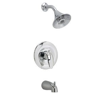 American Standard T385.508.002 Reliant 3 Bath/Shower Trim Kit with Flowise Water Saving Showerhead, Polished Chrome   Shower Installation Kits  