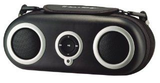 iHome iH19 Portable Water Resistant Stereo Case for iPod shuffle (Black) : MP3 Players & Accessories