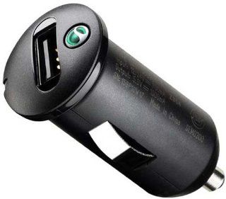 Sony Ericsson AN401 Original OEM Car Charger with Micro USB Cable   Retail Packaging   Black: Cell Phones & Accessories