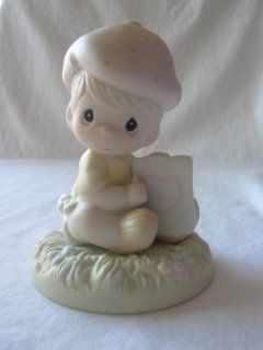 Precious Moments "Loving You Dear Valentine" 306932 Porcelain Figurine   Collectible Figurines