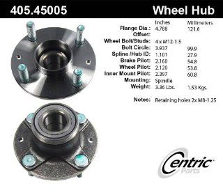 Centric 405.45005E Front Wheel Bearing and Hub Assembly: Automotive