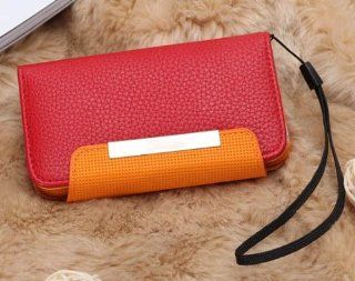Hot selling product Leather cases wallet case for iphone 4 4S +Free 2 Screen Protector+Free 1 Stylus TIP406R Cell Phones & Accessories