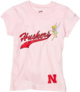 NCAA Nebraska Cornhuskers Short Sleeve Tissue Girls' T Shirt, Soft Pink, Small  Sports Fan T Shirts  Sports & Outdoors
