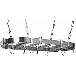 Oval Stainless Steel Pot Rack