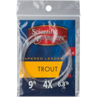 Scientific Anglers Trout Leader   3 Pack