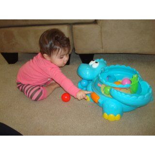 Fisher Price Go Baby Go Poppity Pop Musical Dino: Toys & Games