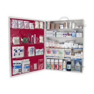 First Aid Kit Industrial 5 Shelf Osha Approved Fill Health & Personal Care
