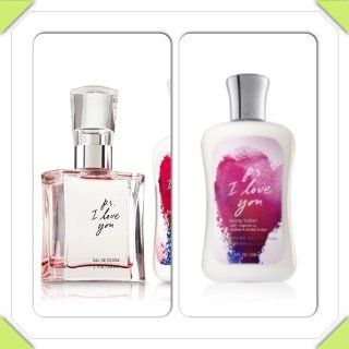 Bath and Body Works P.S. I LOVE YOU Body Lotion and Eau De Toilette Perfume Gift Set  Skin Care Product Sets  Beauty