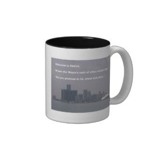 Welcome to Detroit Mug