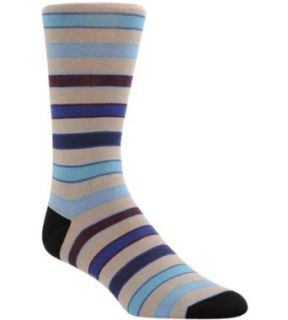 Bugatchi Uomo Men's Socks Fashion Stripes Crew Platinum 1pair at  Mens Clothing store: Casual Socks