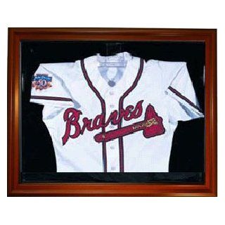 Baseball Jersey Deluxe Half Display Case Wood   Baseball Jersey Display Cases : Sports Related Display Cases : Sports & Outdoors