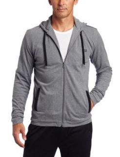 BOSS HUGO BOSS Men's Sleepwear Jacket With Hoodie, Grey, Medium at  Mens Clothing store: Pajama Tops