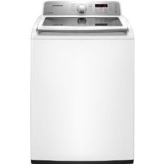 Samsung WA422PRHDWR 4.2 Cu. Ft. White Top Load Washer   Energy Star: Appliances