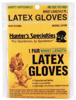 Hunters Specialties Field Dressing Gloves  Hunting And Shooting Equipment  Sports & Outdoors