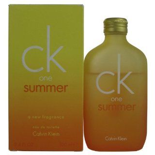 Ck One Summer Perfume by Calvin Klein for Women. Eau De Toilette Spray 3.4 Oz / 100 Ml Edition 2005 : Beauty