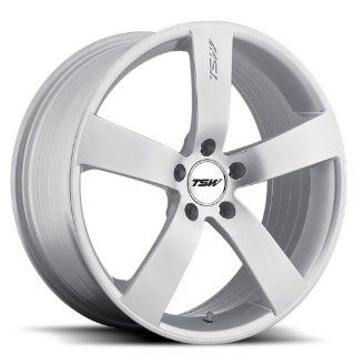 18x8 TSW Spa (Hyper Silver) Wheels/Rims 5x110 (1880SPA405110S72): Automotive