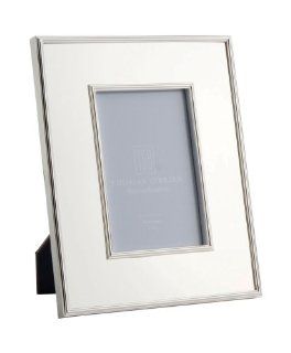 Thomas O'Brien Silver Picture Frame, 8"x10" opening   Single Frames