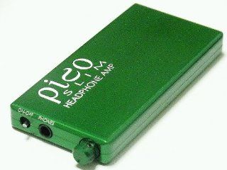 HeadAmp Pico Slim USB chargable Portable Headphone Amp Green: Electronics