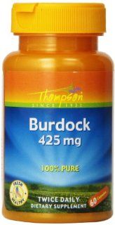 Thompson Burdock Root, 425 Mg, 60  Capsules,  (Pack of 3): Health & Personal Care