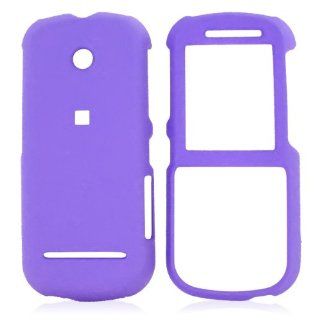 For Motorola VE440 Rubberized Hard Case Purple: Cell Phones & Accessories