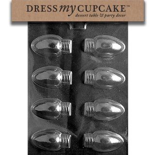 Dress My Cupcake DMCC431 Chocolate Candy Mold, Christmas Lights, Christmas: Kitchen & Dining