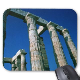 Doric columns, Temple of Poseidon, 440 BC (photo) Mouse Pad