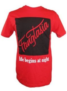 True Blood Fangtasia Mens Red T Shirt (X Large): Clothing