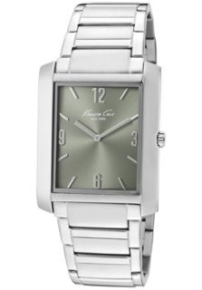 Kenneth Cole KC3853  Watches,Mens Olive Green Stainless Steel, Casual Kenneth Cole Quartz Watches