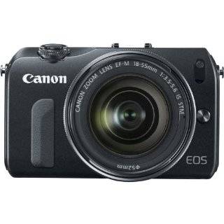  : Canon EOS M Mirrorless Digital Camera with 18 55mm Lens and Flash Kit (Black) : Point And Shoot Digital Cameras : Camera & Photo