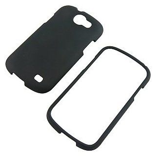 Black Rubberized Protector Case for Samsung Galaxy Express SGH i437 Cell Phones & Accessories