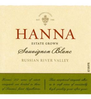 Hanna Sauvignon Blanc 2012: Wine