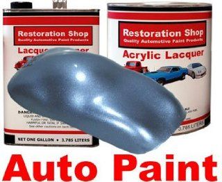 Ice Blue Metallic ACRYLIC LACQUER Car Auto Paint Kit: Automotive