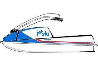 Exotic Signs Kawasaki Jet Ski 550, 550SX, 440, 400 Airline Graphic Kit   EK0005K550 : Personal Watercraft : Sports & Outdoors