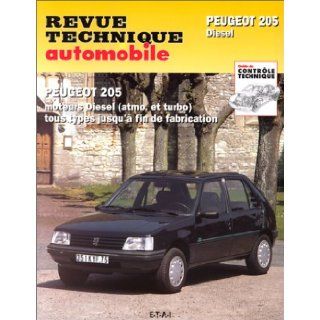 Rta 456.7 Peugeot 205 Diesel et Td 84 98 (French Edition): Etai: 9782726845660: Books
