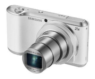 Samsung Galaxy Camera 2 with Android Jelly Bean v4.3 OS, 16.3MP CMOS with 21x Optical Zoom and 4.8" Touch Screen LCD (WiFi & NFC  White)  Camera & Photo