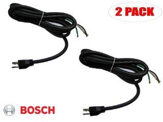 Skil HD77 / Bosch 1677M Circular Saw Replacement 14g 3 Wire 8 ft Power Cord # 1619X01570 (2 PACK)   Circular Saw Accessories  