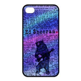 Hip Hop Famous Singer Ed Sheeran Silicon iPhone 4/4S Case, Best Durable Ed Sheeran iPhone 4/4S Case: Cell Phones & Accessories