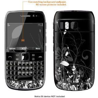 Protective Decal Skin STICKER for Nokia E6 case cover E6 463: Cell Phones & Accessories
