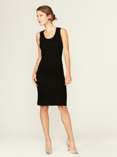 Ribbed Silk Cashmere Tank Dress by Magaschoni