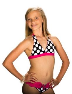 Chikolat Kids Beachwear Girls Teens 6 14 Bikini "Cherry Truffle": Clothing