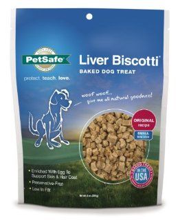 Petsafe Liver Biscotti Dog Treats, Original Recipe, Small Bite Size, 8 oz. Bag : Pet Snack Treats : Pet Supplies
