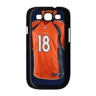 Diy Custom Case Peyton Manning Jersey for Samsung Galaxy S3 I9300 Cover Case Hard Case Cover with Silicone Core Fits Sprint, T mobile, AT&T and Verizon Samsung Galaxy S3 101268: Cell Phones & Accessories