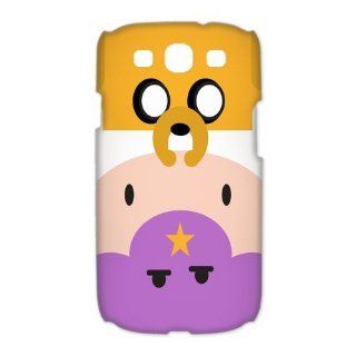PhoneCaseDiy New Style Adventure Time Design Custom Fantastic Cover Plastic Hard Case For Samsung Galaxy S3 S3 AX60403: Cell Phones & Accessories