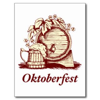 Vintage Oktoberfest Postcard